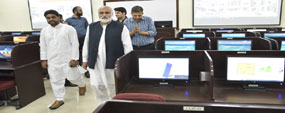 PU VC inaugurates computer lab at IQTM