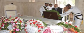 PU delegation visits Iqbal mausoleum for offering Fateha