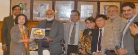 Chinese delegation calls on PU VC