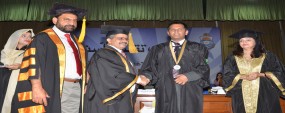 PU ICS second degree awarding ceremony