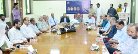 PU ICET organizes condolence reference