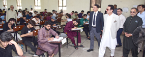 PU organizes entry tests for undergraduate programs