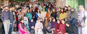 PU organizes poster presentations on public health