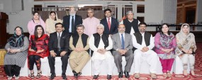 PU HCBF organizes welcome party