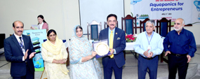 PU to establish a model Aquaponics site to promote fisheries