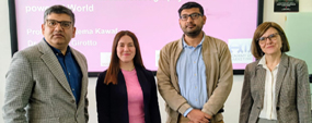 PU lecturer participate in AI research workshop in UK