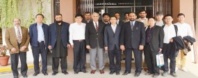 Chinese delegation visits PU