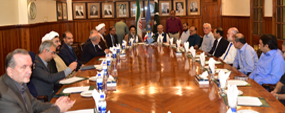 Iranian delegation visits PU