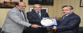 Yemeni ambassador calls on PU VC