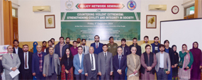 PU organizes seminar on countering violent extremism