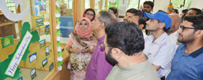 PU Library organizes poster exhibition regarding Independence Day