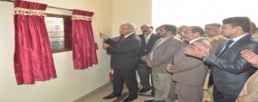 PU VC inaugurates newly constructed apartments