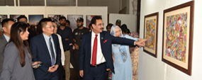 PU CAD organizes exhibition
