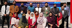 PU faculty members become certified coach in EU-funded program