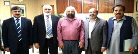 Khalid Masood calls on PU VC