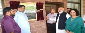 PU VC inaugurates research lab to convert waste to energy